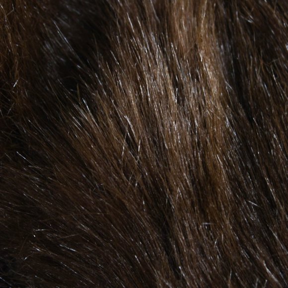 Vintage 1990s Brown Knit Cardigan with Faux Fur Collar – Plus Size 1X - Picture 8 of 9